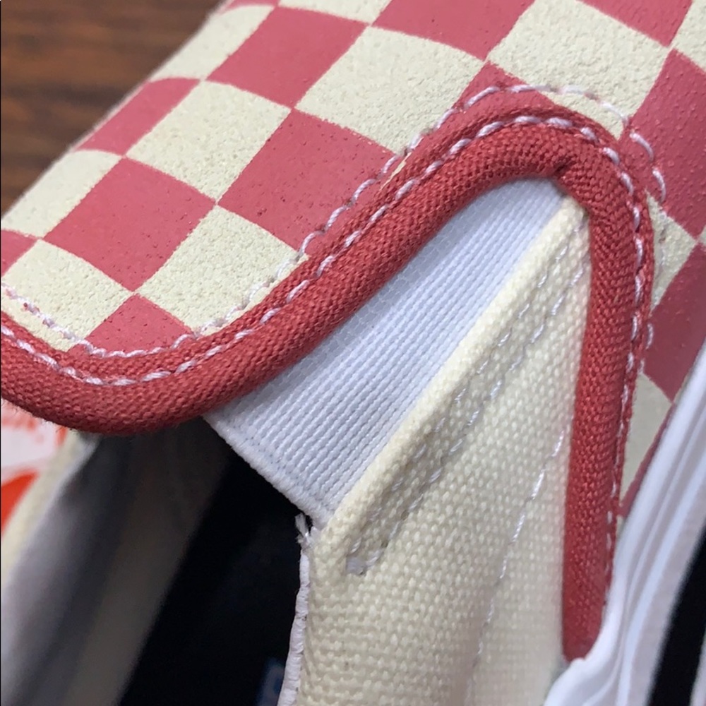 VANS SLIP-ON PRO CHECKERBOARD Mineral Red MEN’S - Picture 15 of 16